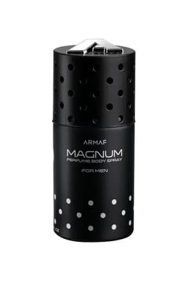 Armaf Magnum Black A2 Perfumed Body Deodorant Spray For Men, 250 ml