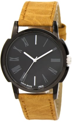 Black Roman Analog Watch for Men LR19 Black Roman Analog Watch for Men LR19