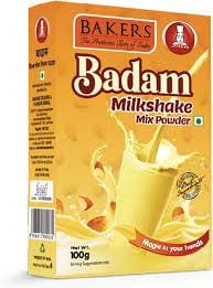 BAKERS BADAM MILKSHAKE MIX POWDER 100G