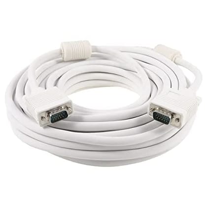 VGA Male to Male ,15-Pin Cable/Adapter for PC, Monitor, Projector, Laptop, TV, LCD/LED - 5 Mtr
