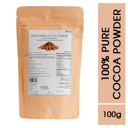 Organic Cocoa Powder 100g, 2 packs