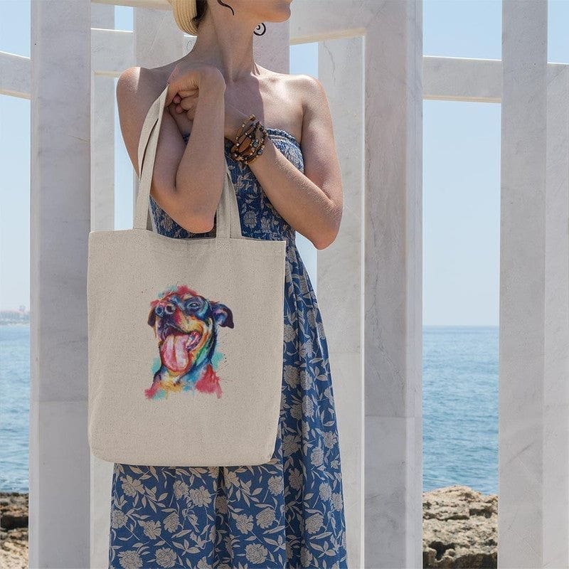 Pawfectly Bright Hound Tote Bag