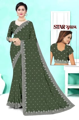 Star Woven Design Sarees