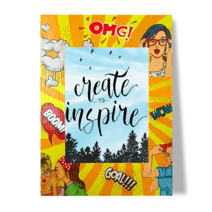 Image Transfer on Photo Frame DIY Kit by Penkraft
