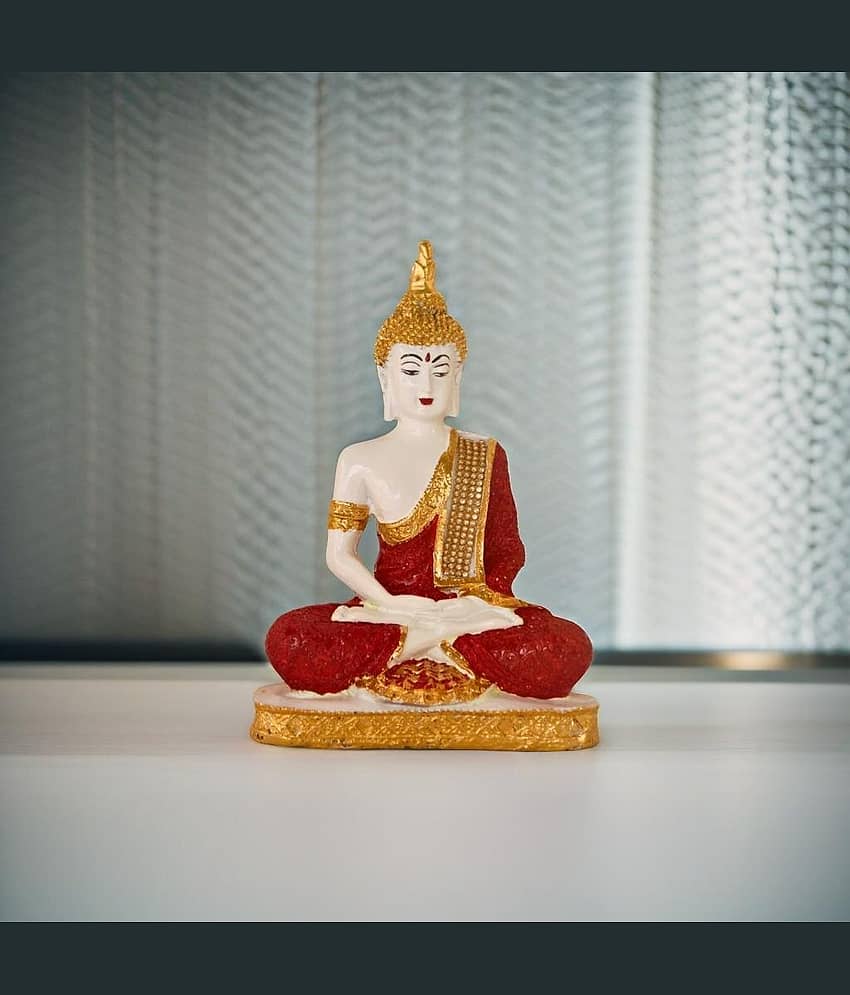 BECKON VENTURE Samadhi Buddha Showpiece 24.5 cm - Pack of 1