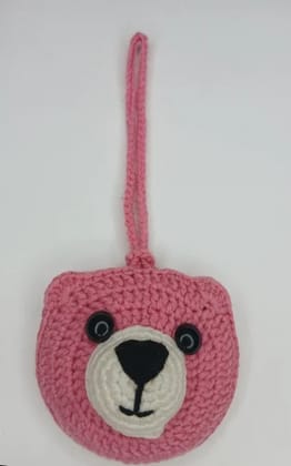 Handmade crochet emoji pouch, cute emoji coin pouch, air pods pouch, keychain pouch, bag charm, multi purpose storage  pouch Pack Of 5