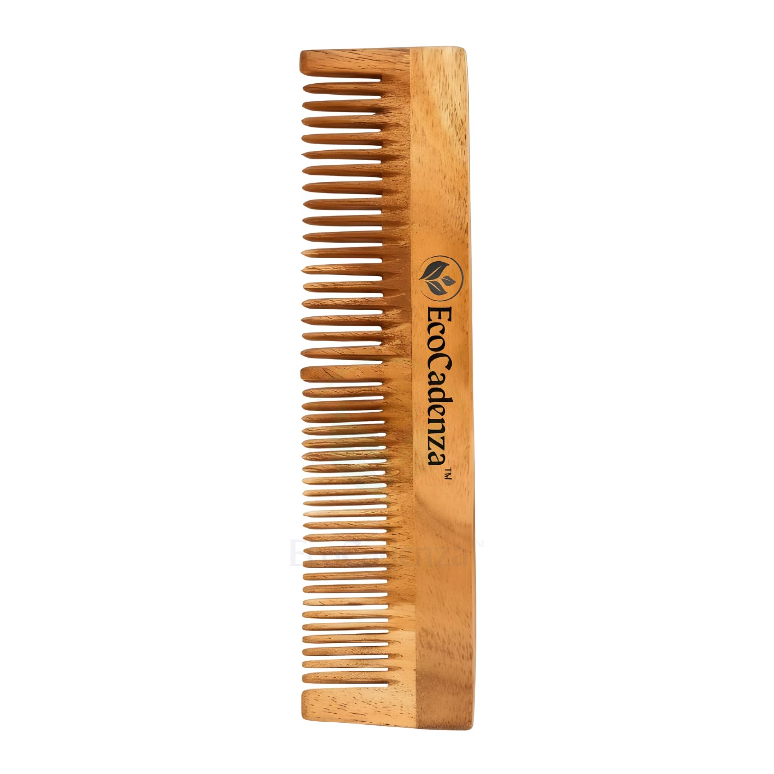 EcoCadenza Pure Neem � Crafted from Solid Neem for Comfortable Use and Effortless Detangling (Pack Of 1)