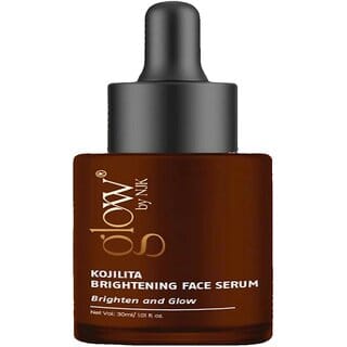 GlowByNJK Kojilita Skin Brightening Serum - Dark Spot Corrector Even Skin Tone Enhancer