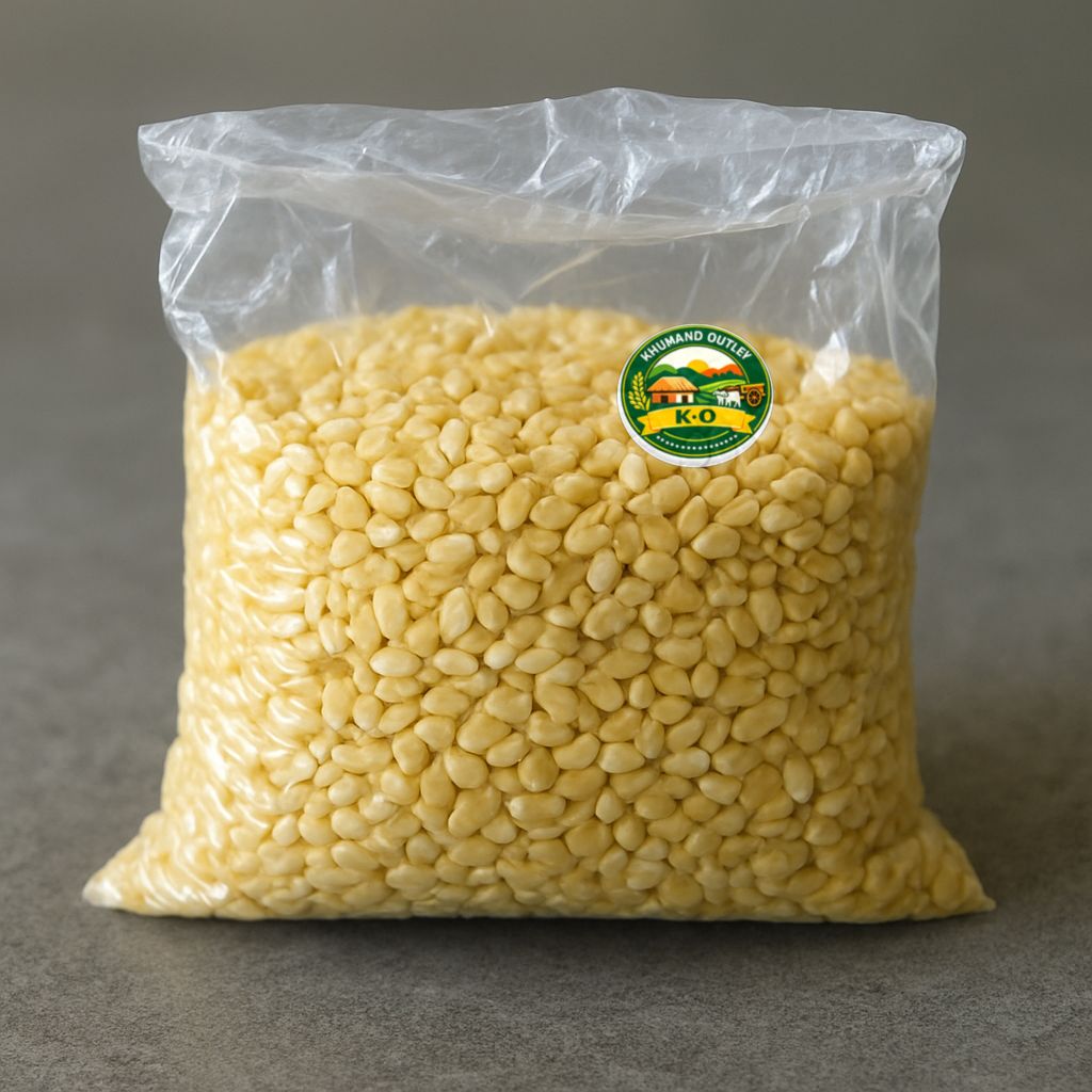 Khumano Outlet's moong dal (split green gram)