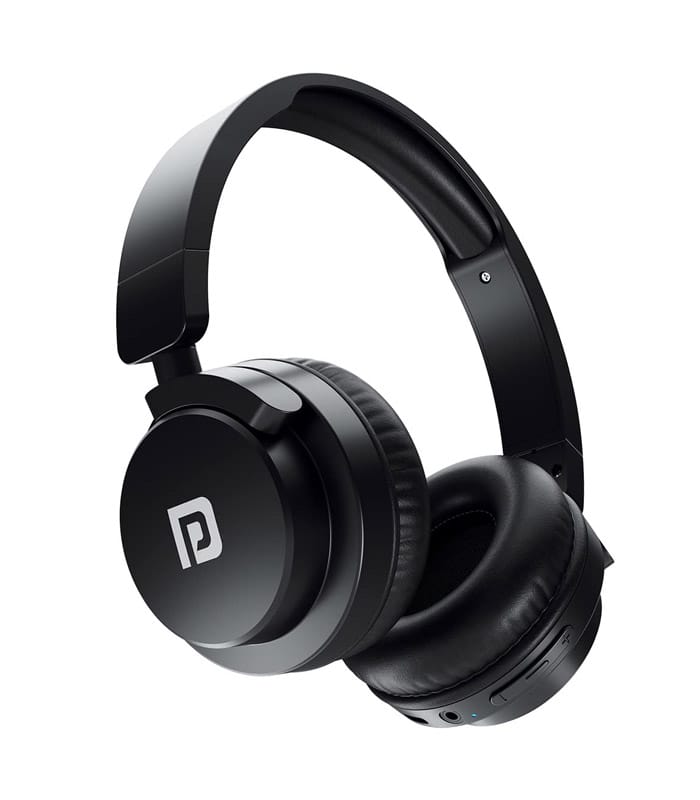 Portronics Muffs M2 Bluetooth Headphones Over Ear with Upto 40 Hrs Playtime, 40mm Dynamic Drivers, AUX 3.5mm, Powerful Bass, Laptop & PC Support,Type C Charging Port, Foldable Design