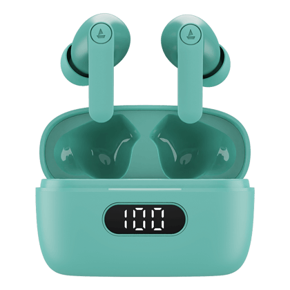 boAt Airdopes 121 PRO | Wireless Earbuds with 10mm Dynamic Drivers, ASAP™️ Charge, ENx™️ Technology, Easy Touch Control Mint Green