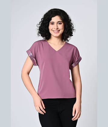 ALL WAYS YOU Women's Crepe Regular Top ( Pink )
