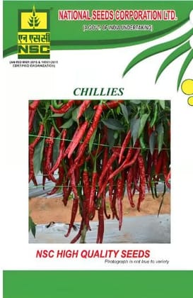 Nsc hyb. Chilli - arka meghana ; 10 gms
