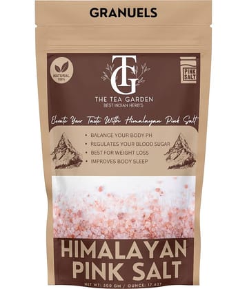 The Tea Garden Pink Salt Granules Himalayan Pink Salt 1 kg
