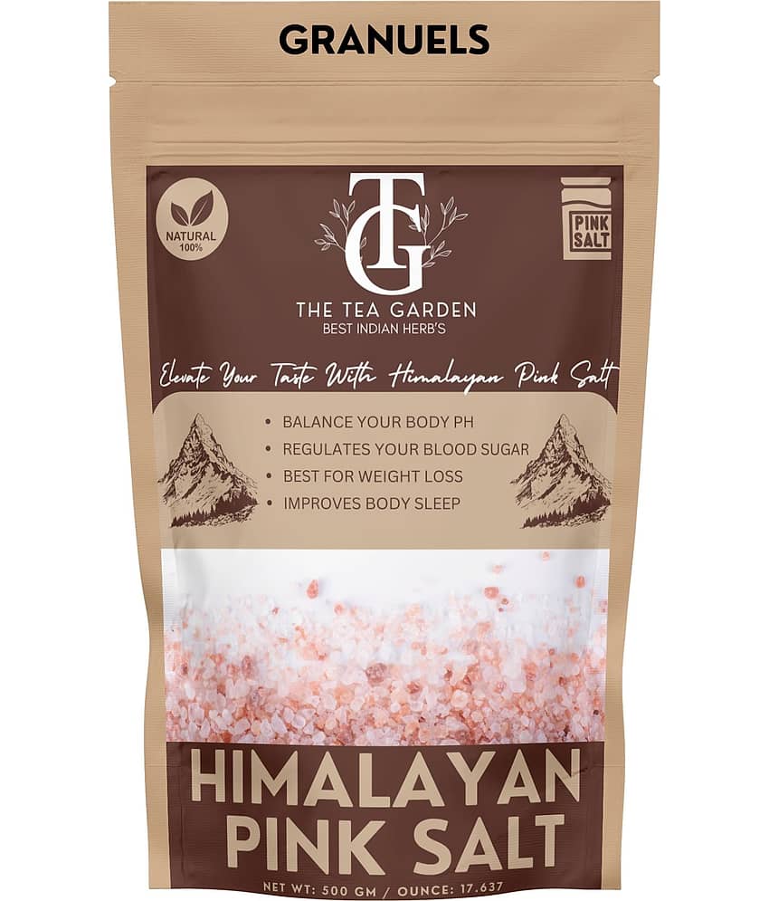 The Tea Garden Pink Salt Granules Himalayan Pink Salt 1 kg