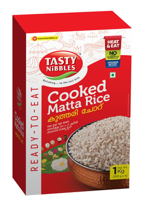 Ready to Eat Cooked Matta Rice 1kg (250g x4) Ready to Eat Cooked Matta Rice 1kg (250g x4)