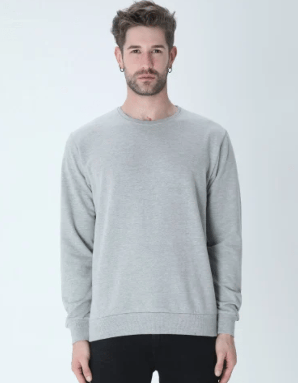 Plain Mens Oversized Sweatshirt