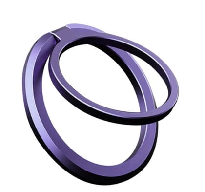 Dream - Magnetic Aluminium Ring iPhone Holder & Stand - Purple