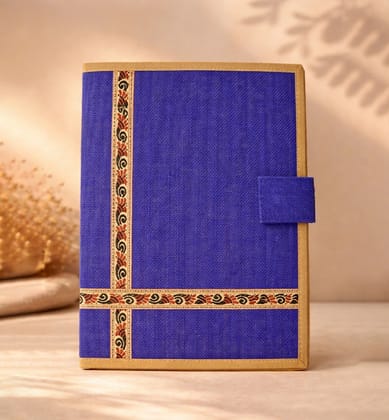 Handcrafted File Folder – Blue Decorative Handcrafted File Folder – Blue Decorative