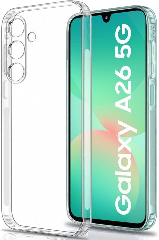 PLUGTECH TPU Ultra Hybrid Clear Camera Protection Back Cover Case for Samsung Galaxy A26