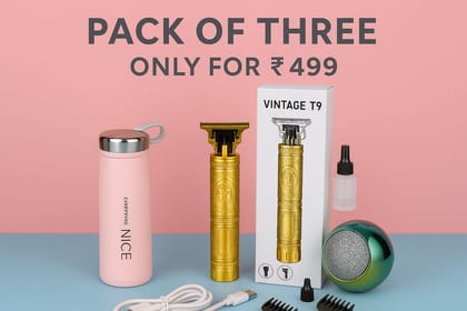 Ultimate Daily Essentials Combo – Style, Groom, Groove!