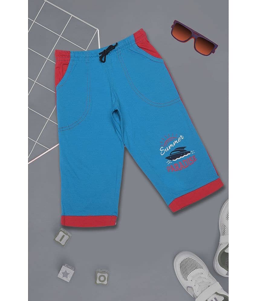 Dollar Champion Kidswear Pack of 1 Cotton Three-Fourth For Boys ( Multicolor )