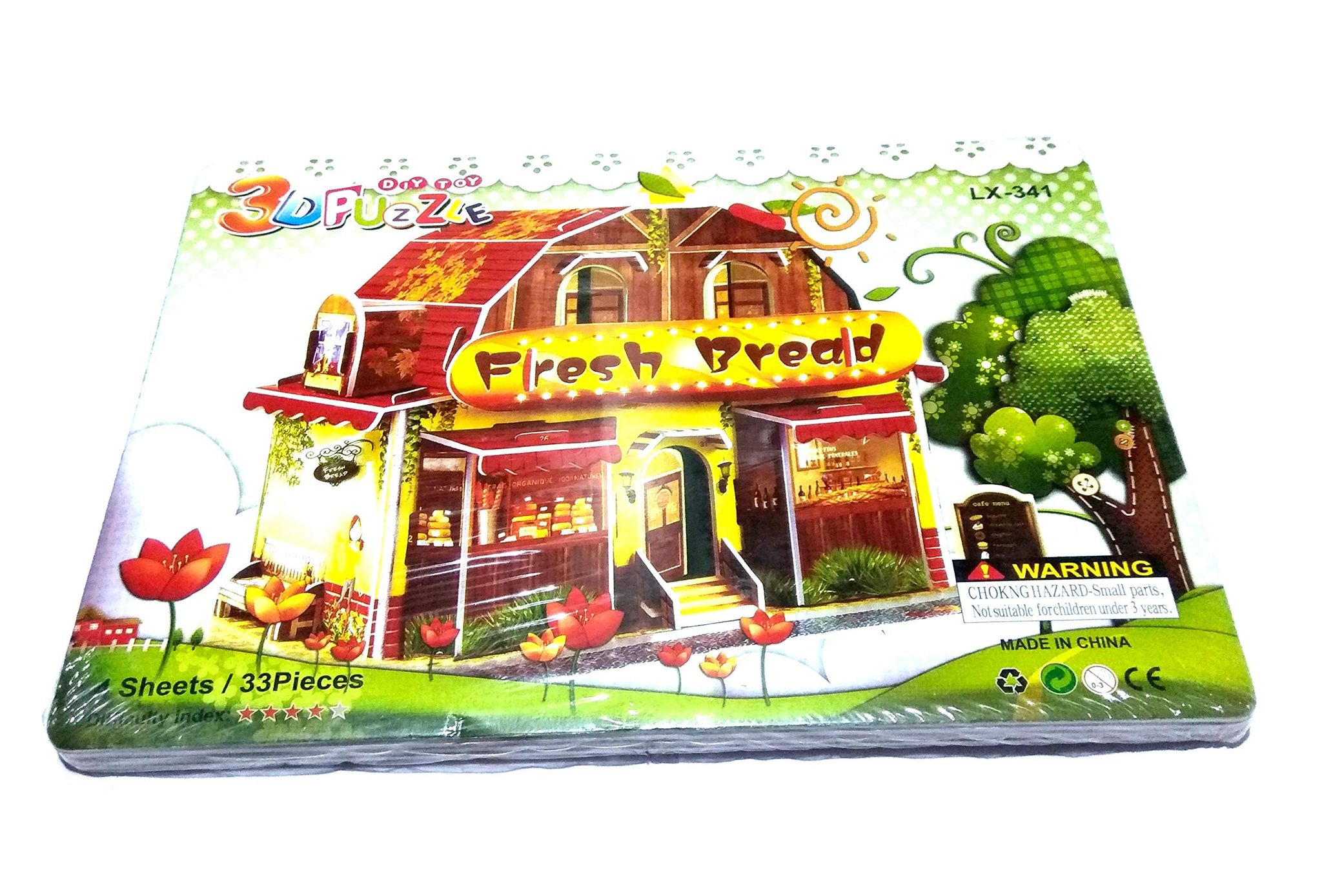 Nawani Card Assembly 3D Puzzle 4 Seats, Design As per Availability,
