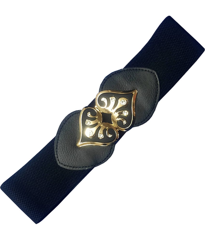 Livisorb Black PU Casual Belt