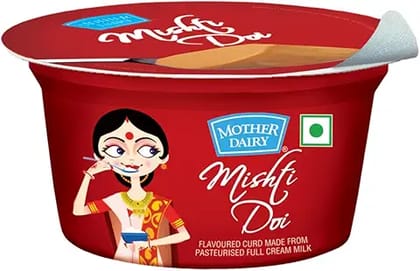 Mother Dairy Curd Misthi DOI, 80 g Pack