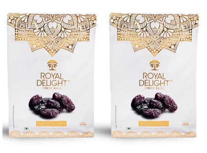 Royal Delight Medjool - Medium 250g Pack of 2