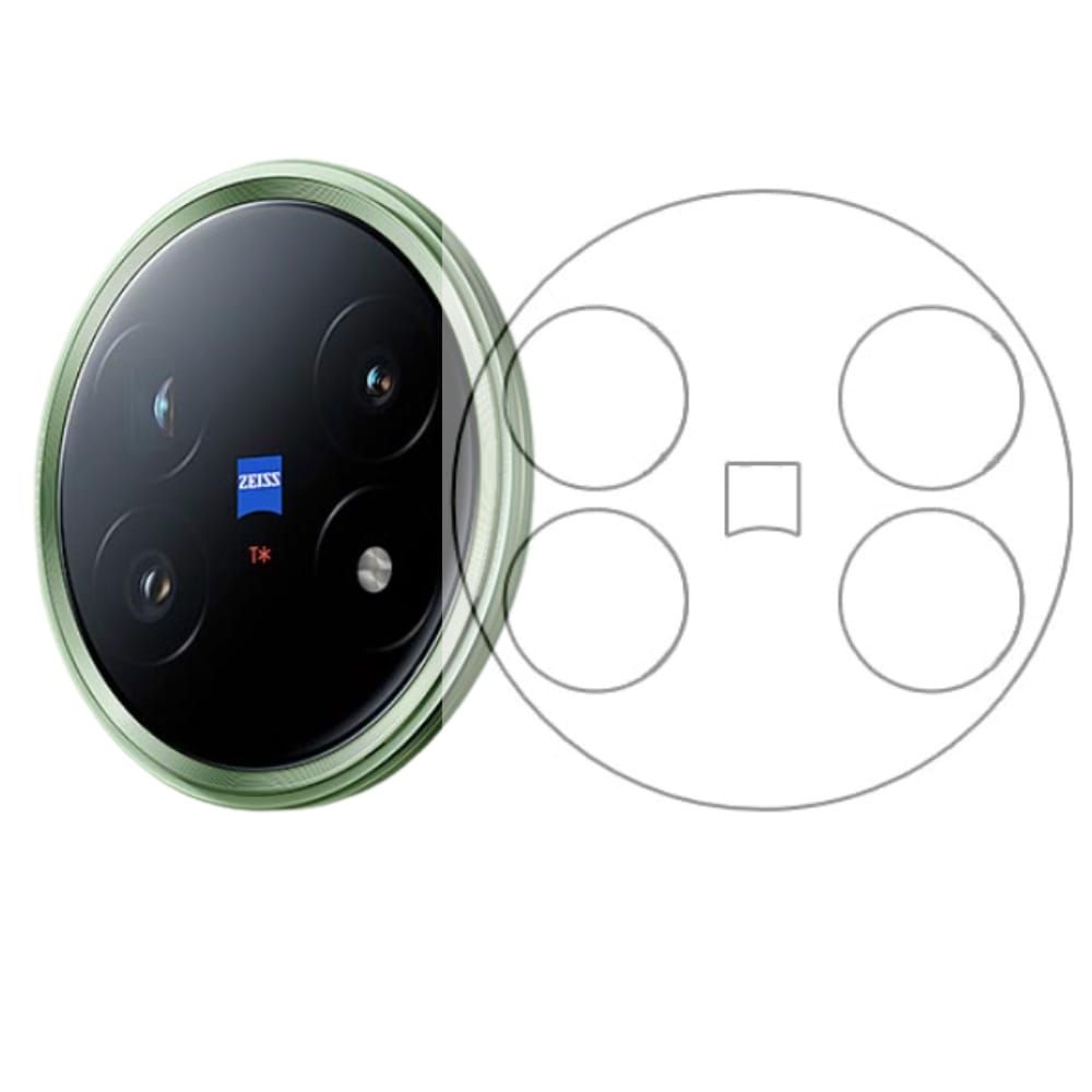 ISAAK Back Camera Lens Protector compatible for Vivo X Fold 5G (Pack of 1)