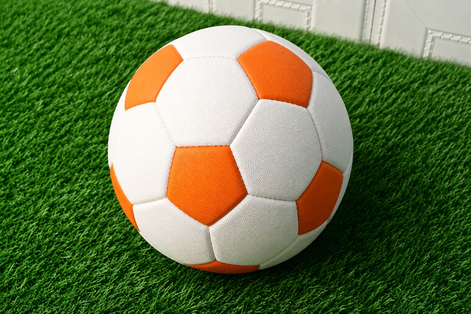 Football - Size 5 Orange & White