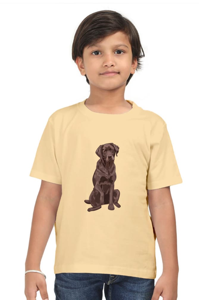 Round Neck T-Shirt (Boys) - Chocolate Charm (10 Colours)