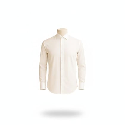 Men's Premium White Formal Shirt