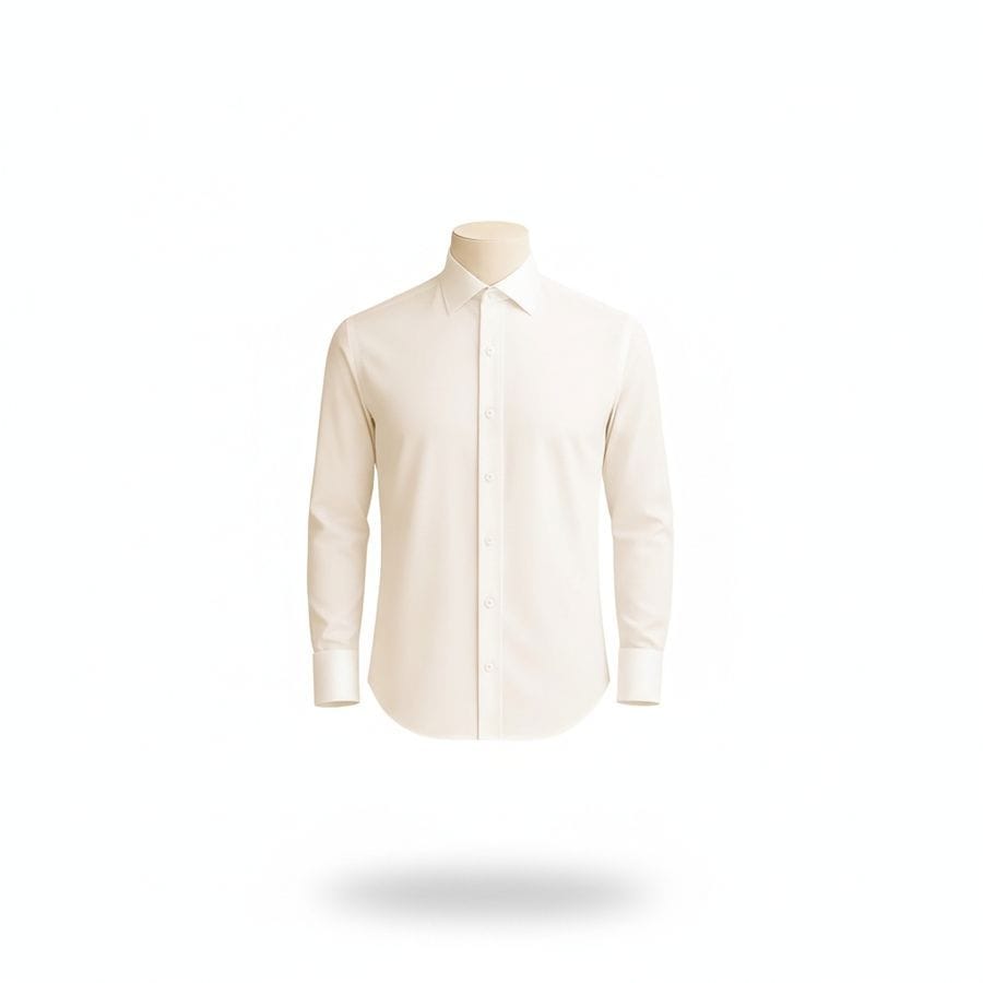 Men's Premium White Formal Shirt