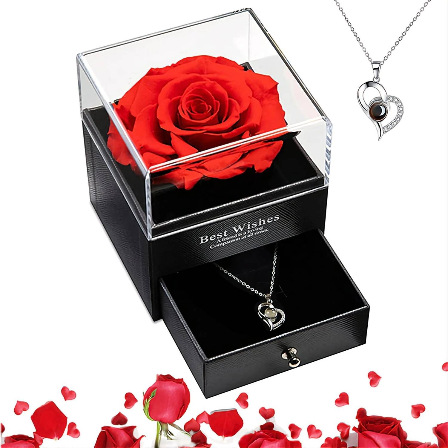 DANAVBOX Jewellery, Artificial Flower, Showpiece Gift S...
