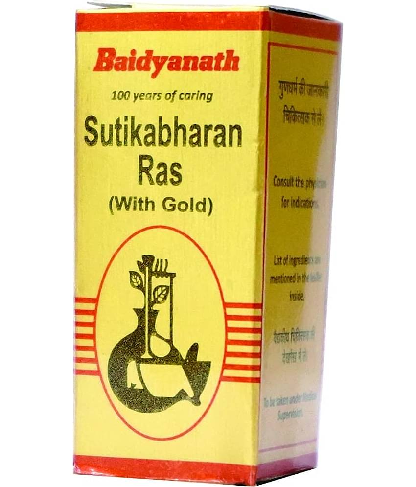 Baidyanath Sutikabharan Ras Sy Tablet 5 No.S Pack of 1