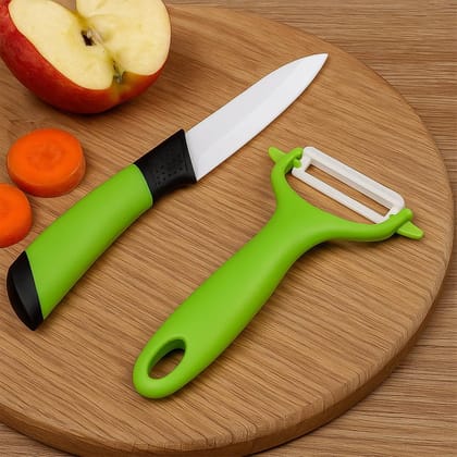 Ceramic Revolution Series Utility Knife and Peeler Gift Set - 2pc