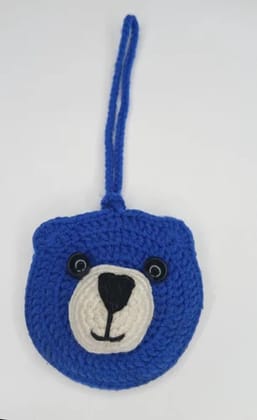 Handmade crochet emoji pouch, cute emoji coin pouch, air pods pouch, keychain pouch, bag charm, multi purpose storage  pouch Pack Of 4