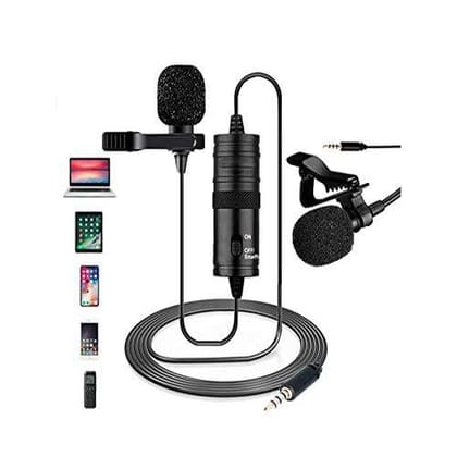Collar Mic | Auxiliary Omnidirectional Lavalier Condenser Microphone Collar Mic | Auxiliary Omnidirectional Lavalier Condenser Microphone