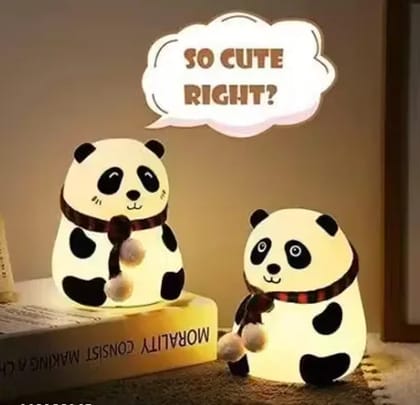 Panda Touch Silicone Lamp, Birthday Gift for Girls and Boys, Panda Light Lamp Night panda night light for baby nursery night lamp panda kids room night lamp baby sleep night light panda lamp for study table