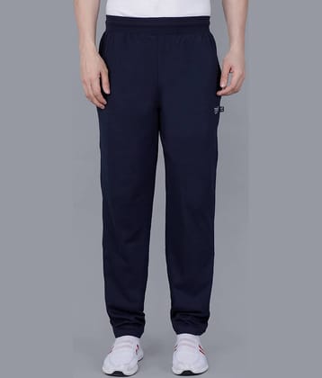 Texfro Navy Cotton Blend Men's Sports Trackpants ( Pack of 1 )