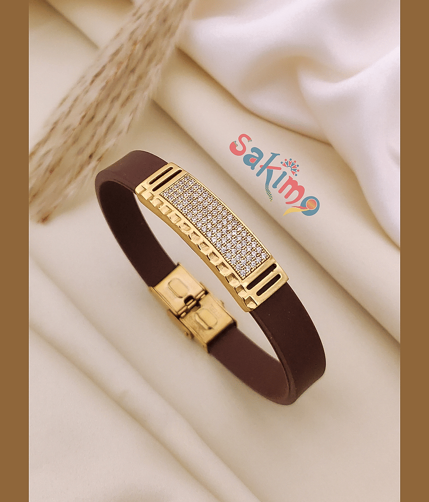 sakimo Brown Bracelet ( Pack of 1 )