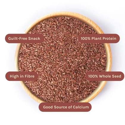 nourish you Organic Roasted Flax Seeds nourish you Organic Roasted Flax Seeds