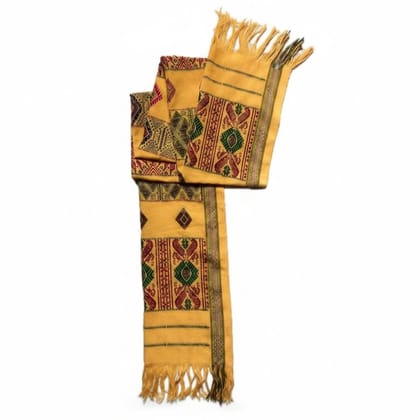 Traditional Ethnic Stole with Tassels