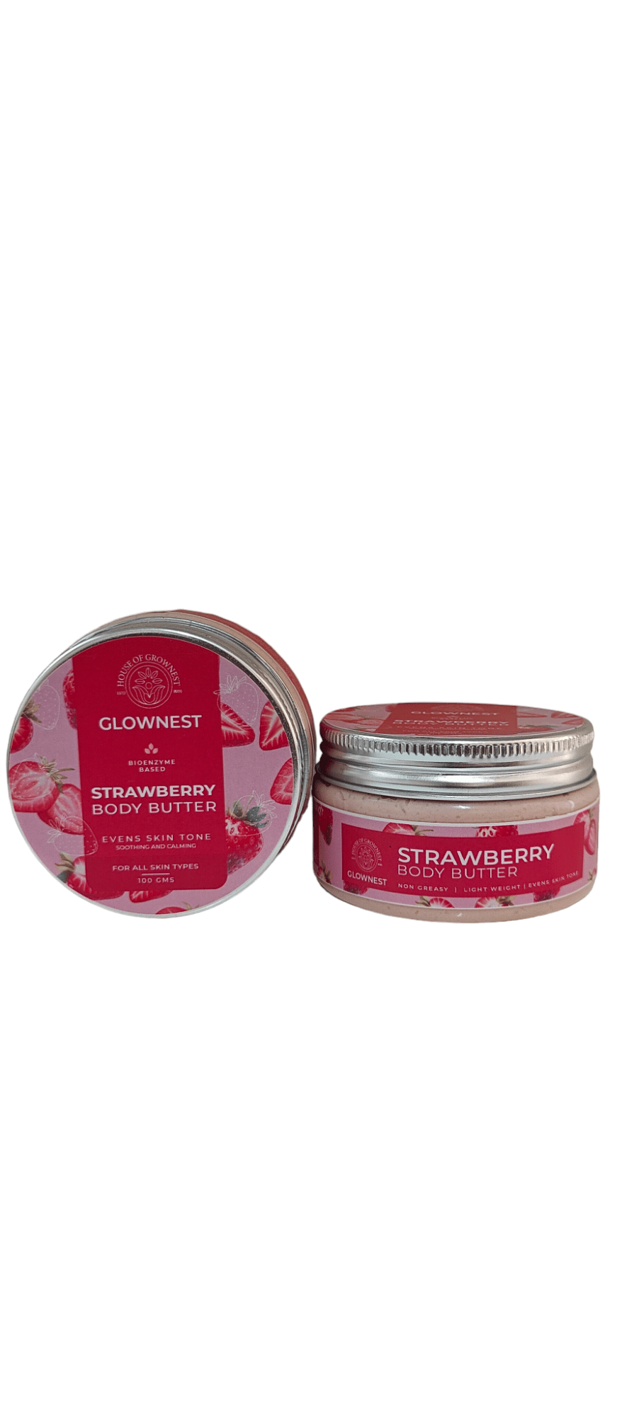 Glownest Strawberry Body Butter (100g)