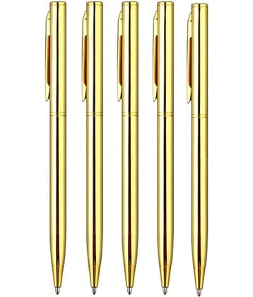 kk crosi Blue Ball Pen ( Pack of 5 )