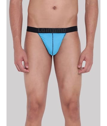 La Intimo Pack of 1 Modal Thongs For Men's ( Blue )