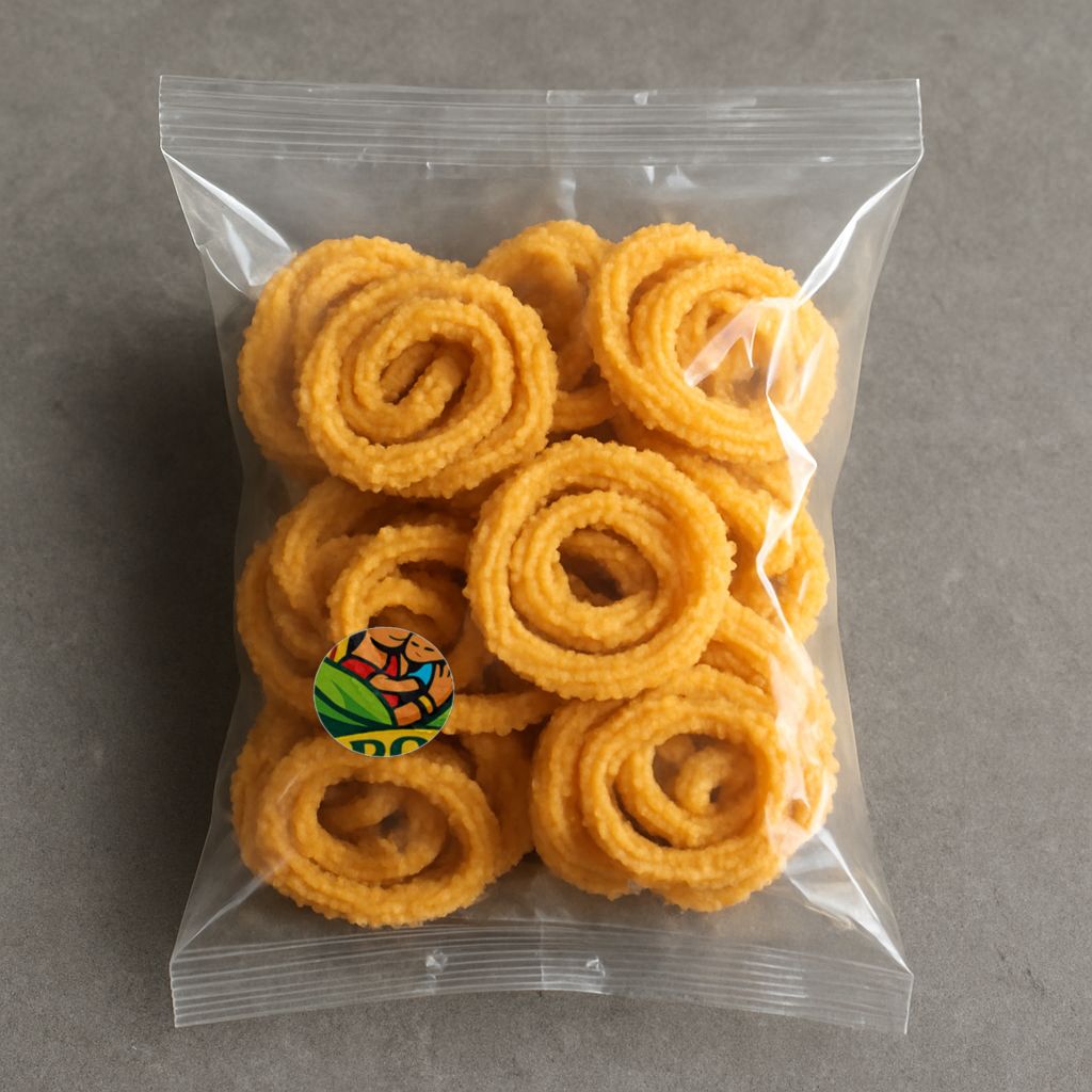 Parvati Outlet's murukku - traditional indian snack