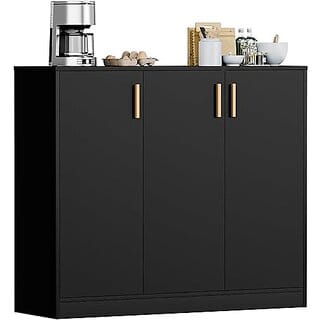 Spyder Craft Buffet Cabinet with Storage, Accent Storage Cabinet with Doors and Shelves, Sideboard Cabinet for Kitchen,